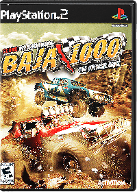 SCORE International Baja 1000 Playstation 2  box art